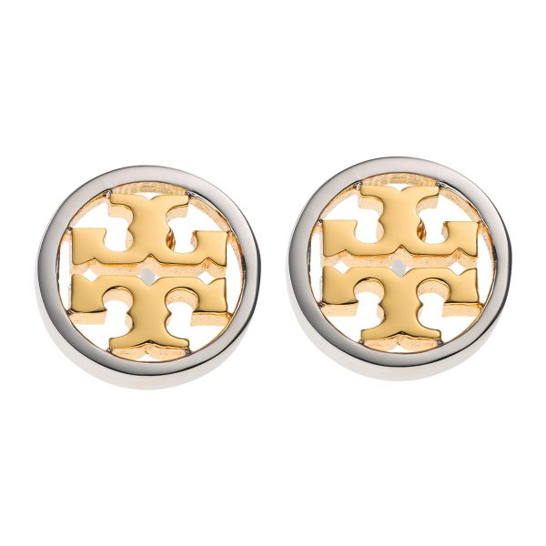 gto26222961 1 TORY BURCH Earrings Mirror Gold