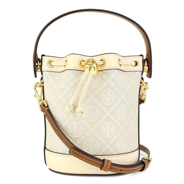 gto80534254 1 TORY BURCH Handbag T Monogram Leather Ivory