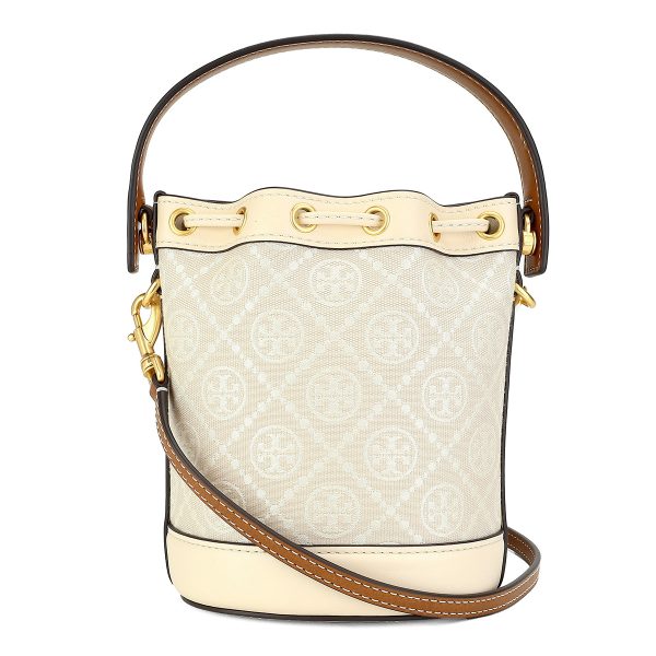 gto80534254 2 TORY BURCH Handbag T Monogram Leather Ivory