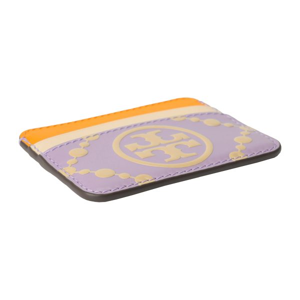 gto87184520 3 TORY BURCH Card Case T Monogram Leather Purple