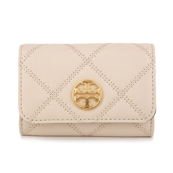 gto87866724 1 TORY BURCH Card Case Willa Leather Brie