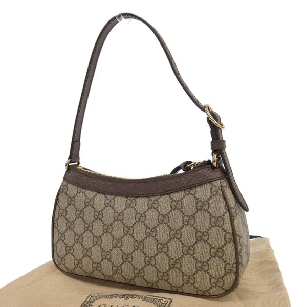 gu0467 2 Gucci Ophidia Small Handbag Supreme Beige Brown