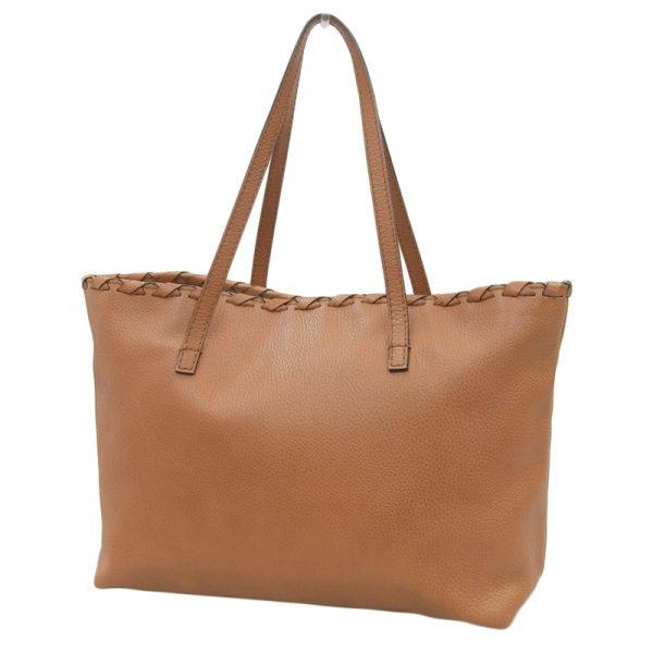 gu0562 2 Gucci Tote Bag Bamboo Tassel Leather Brown