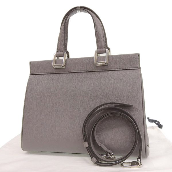 gu0580 2 Gucci Zumi Small Tote Shoulder Bag Leather Gray