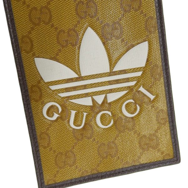 gu0583 5 Gucci Adidas Collaboration Crystal Smartphone Shoulder Black