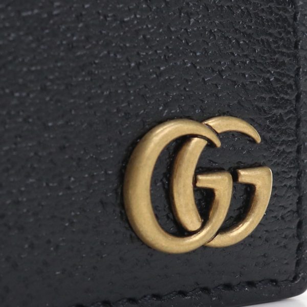 guc436022011 2 Gucci GG Marmont Leather Black Card Case