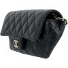 Chanel Chain Pochette Eyewear Case Caviar Skin Black - Image 3