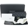 Chanel Chain Pochette Eyewear Case Caviar Skin Black - Image 8