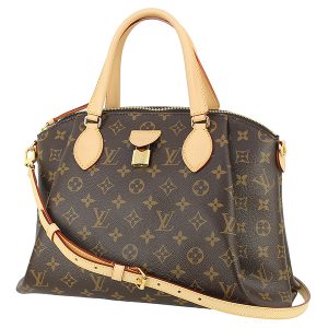 h e058 Gucci 2way Tote Handbag GG Supreme Beige Dark Brown PVC Leather