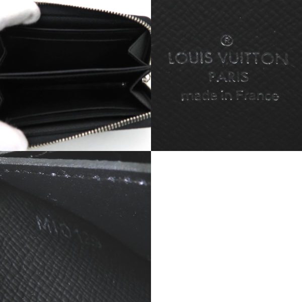 h29161f 7 c Louis Vuitton Damier Graphite Zippy Coin Purse Dark Gray