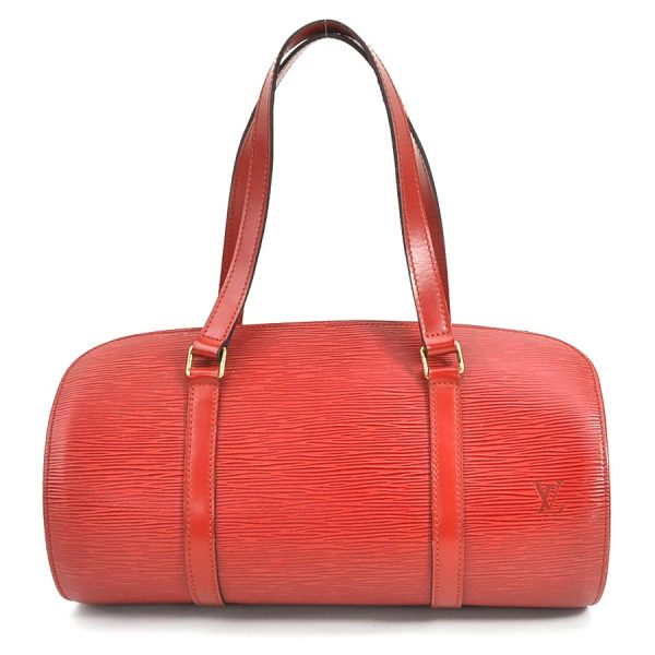 h29390a Louis Vuitton Epi Leather Handbag Red