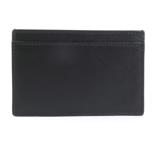 h29694f 2 Celine Leather Card Case Black