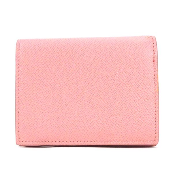 h29907f 1 Salvatore Ferragamo Bifold Wallet Gancini Leather Pink