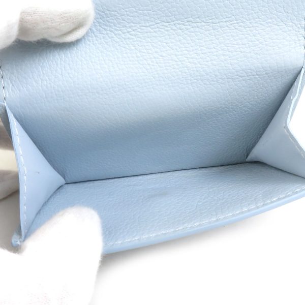 h30145k 3 Louis Vuitton Portefeuille Rock Mini Trifold Wallet Light Blue