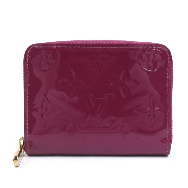 h30333f Louis Vuitton Monogram Vernis Zippy Coin Purse Amethyst