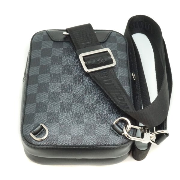 i2 Louis Vuitton Amazon Sling Shoulder Bag Black