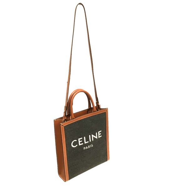 i23 8 23 Celine Small Vertical Cover Handbag Beige