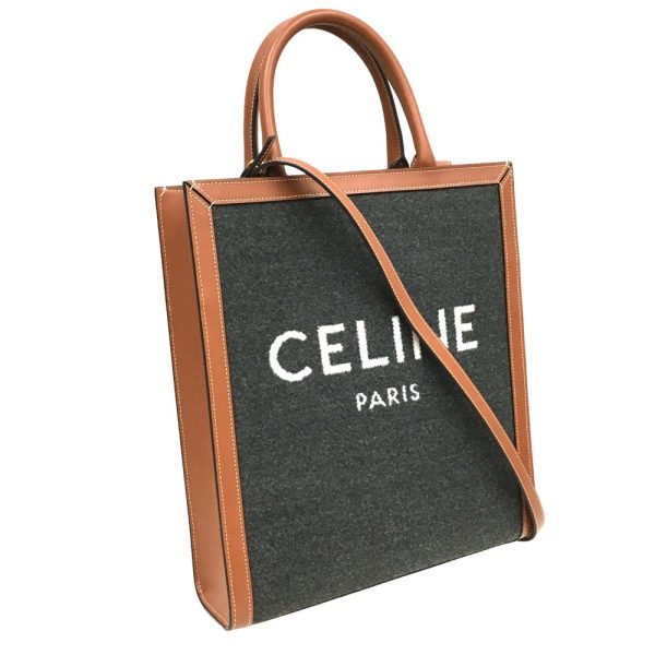 i23 8 24 Celine Small Vertical Cover Handbag Beige