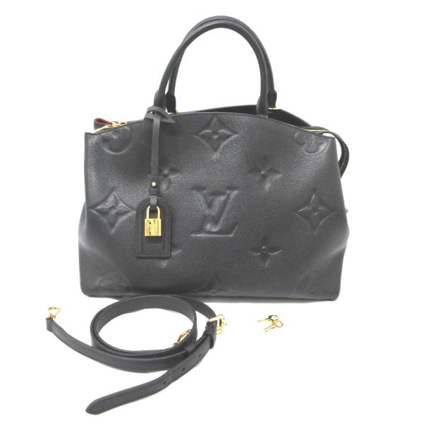 id324161 6 Louis Vuitton Grand Palais MM Handbag Black