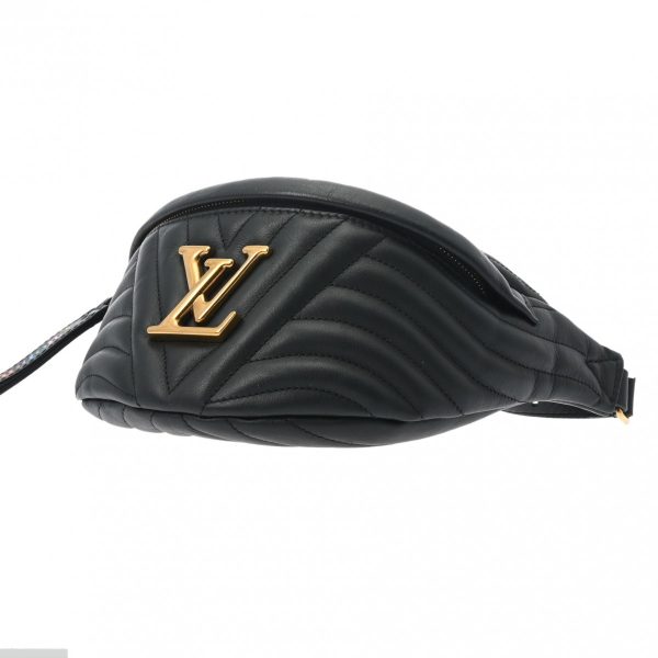 ik 00 0551884 5 Louis Vuitton Discovery Calf Body Bag Black