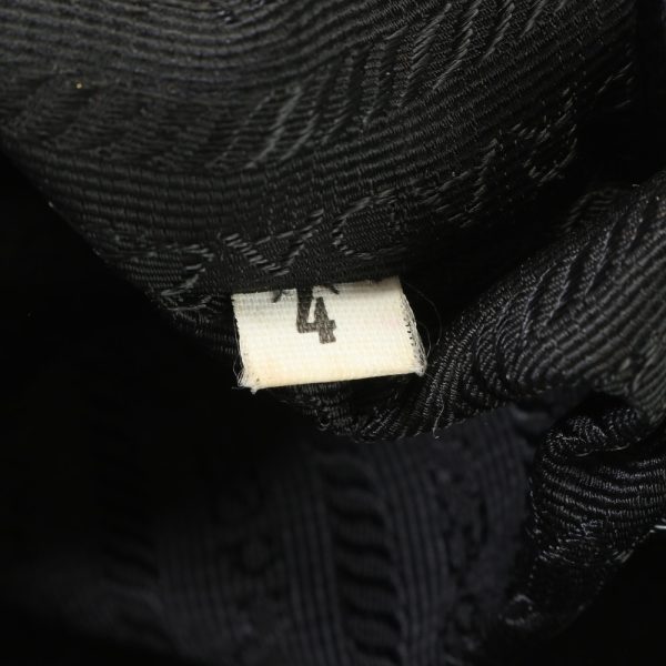 img 01683665 Prada Tessuto Nylon Triangle Logo Shoulder Black