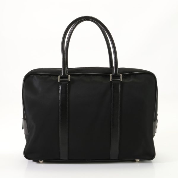 img 01685369 Prada Tesuto Business Document Bag Briefcase Black