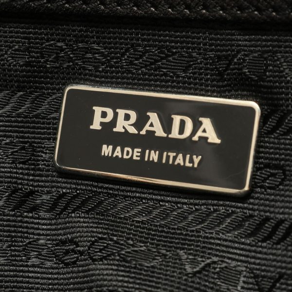 img 01685379 Prada Tesuto Business Document Bag Briefcase Black