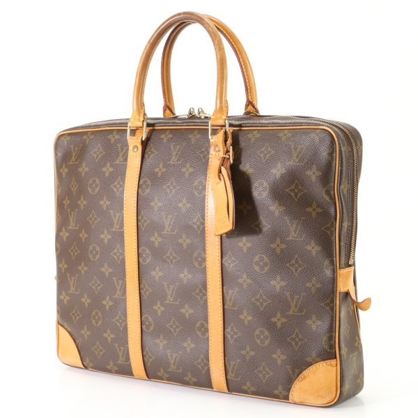 img 01687543 Louis Vuitton Porte Voyage Business Bag Brown