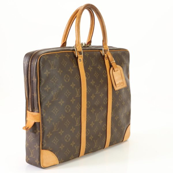 img 01687544 Louis Vuitton Porte Voyage Business Bag Brown