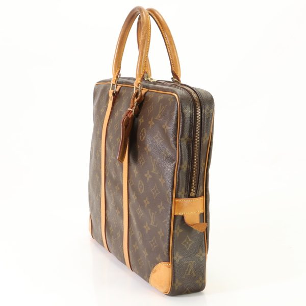 img 01687546 Louis Vuitton Porte Voyage Business Bag Brown