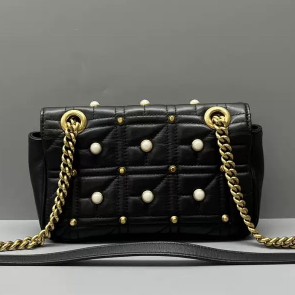 screenshot 55 Gucci GG Marmont pearl flap shoulder bag small