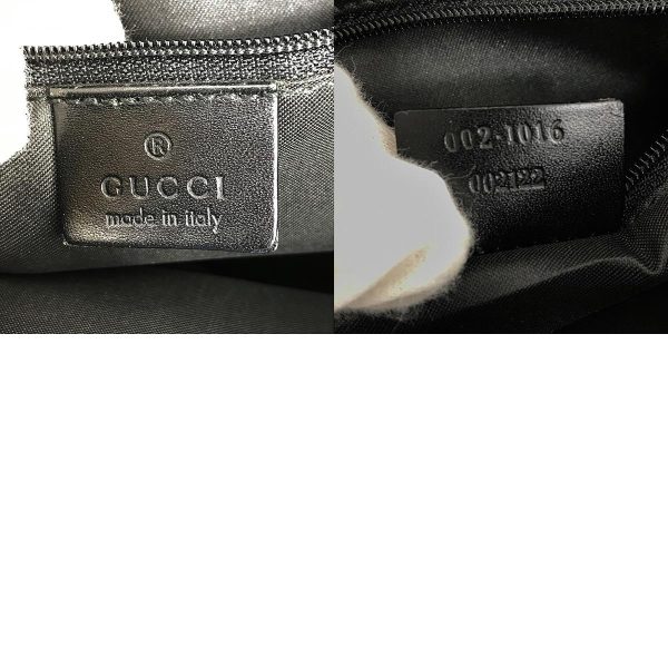 img 1019 c Gucci Bamboo Line GG Canvas Shoulder Black