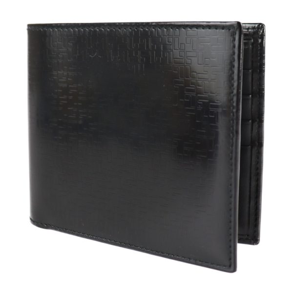 img 8854 Loewe Patent Leather Bifold Wallet Black