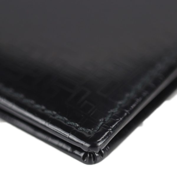 img 8859 Loewe Patent Leather Bifold Wallet Black