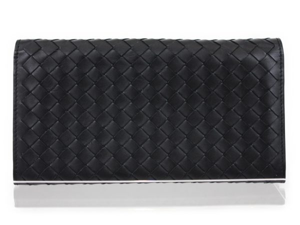 imgrc0073047080 Bottga Veneta Continental Bifold Wallet Black