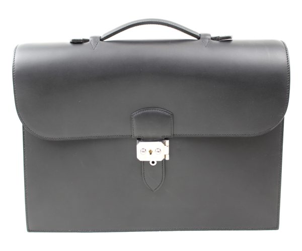 imgrc0073235696 Hermes Sac Adebeche 35 Business Bag Black