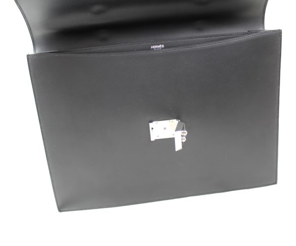 imgrc0073235708 Hermes Sac Adebeche 35 Business Bag Black