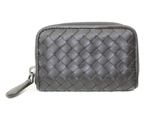 imgrc0073285127 Bottega Veneta Coin Purse Intrecciato Small Black