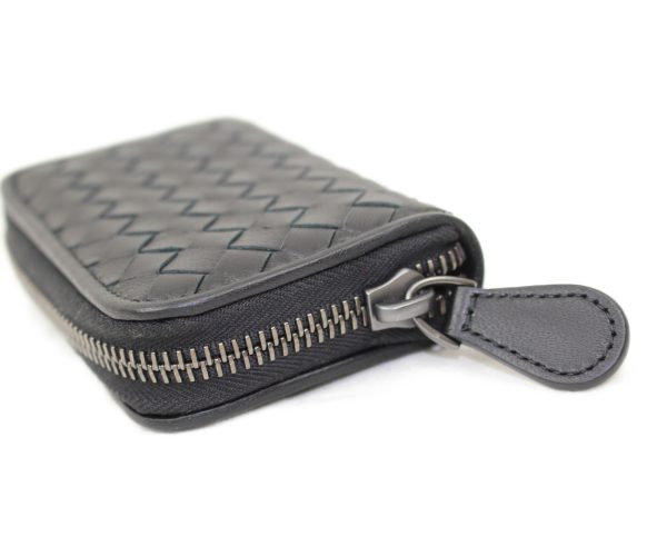 imgrc0073285130 Bottega Veneta Coin Purse Intrecciato Small Black