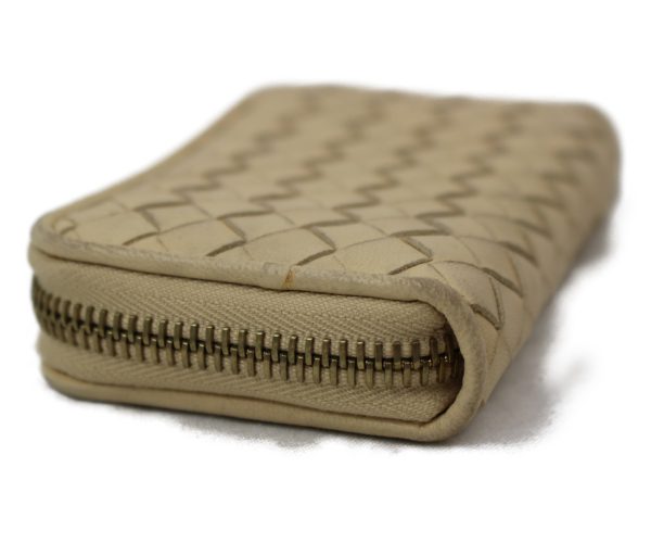 imgrc0073285137 Bottega Veneta Coin Purse Intrecciato Small Beige