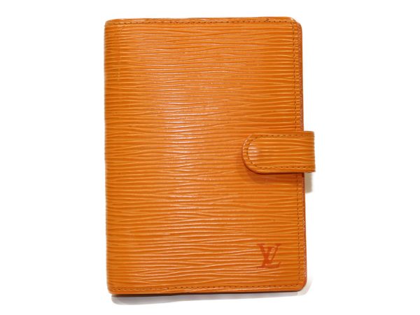 imgrc0074158494 Louis Vuitton Agenda PM Epi Orange Leather