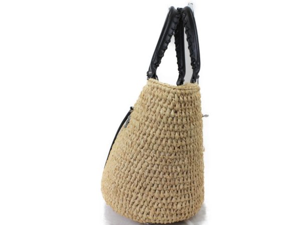 imgrc0074940245 Balenciaga Pannier S Handbag Basket Beige Black