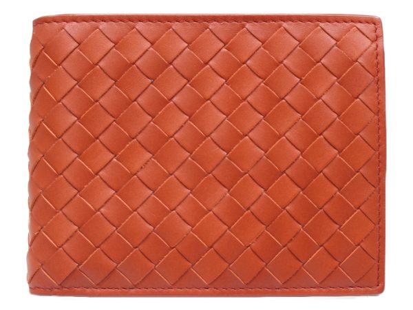 imgrc0076259716 Bottega Veneta Bi fold Wallet Coin Case Orange