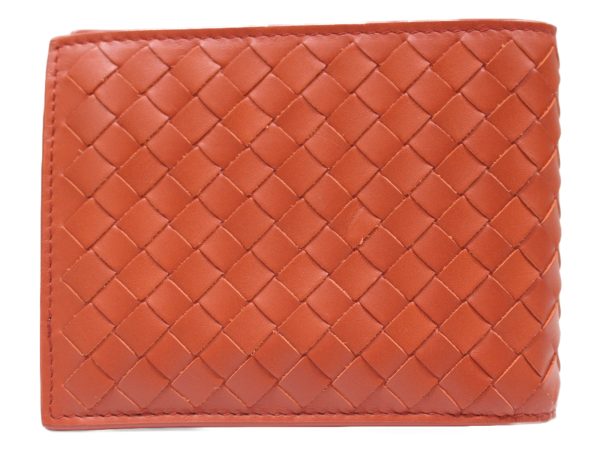 imgrc0076259719 Bottega Veneta Bi fold Wallet Coin Case Orange