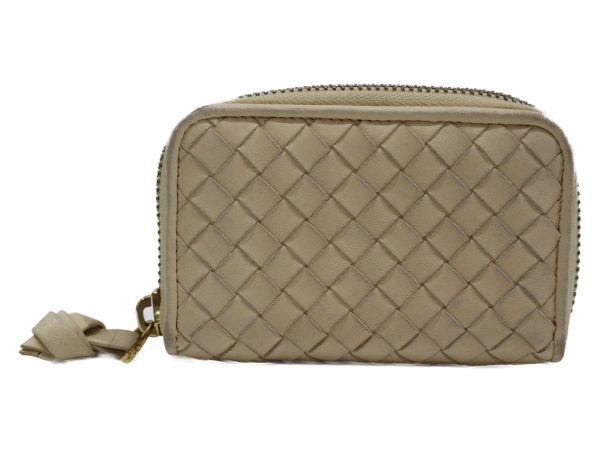 imgrc0076373961 Bottega Veneta Intrecciato Coin Purse Ivory