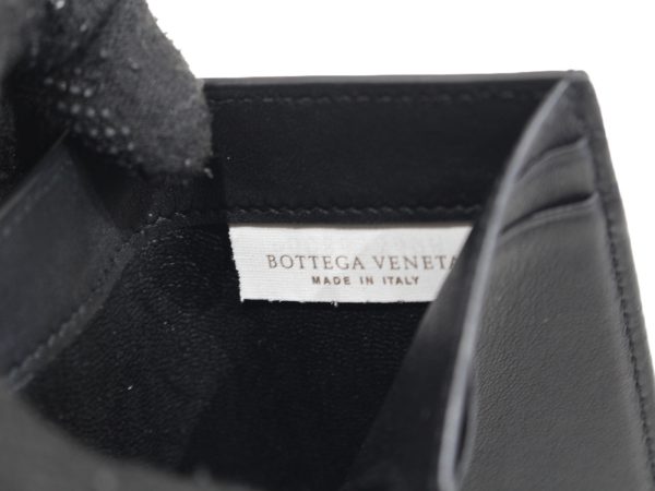 imgrc0076373992 Bottega Veneta Trifold Folding Wallet Black