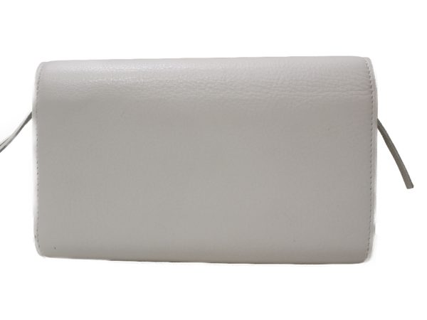 imgrc0077174355 Balenciaga Paper Money Leather Long Wallet White