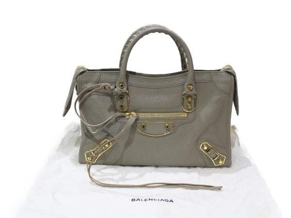 imgrc0077551995 Balenciaga Classic City S Handbag Light Gray