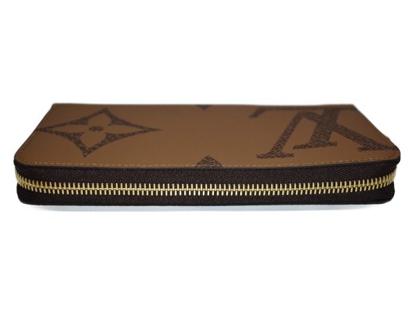 imgrc0077743764 Louis Vitton Zippy Wallet Giant Light Brown Black