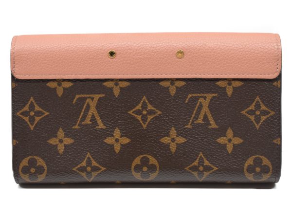 imgrc0078203242 Louis Vuitton Pallas Monogram Brown Peche Pink